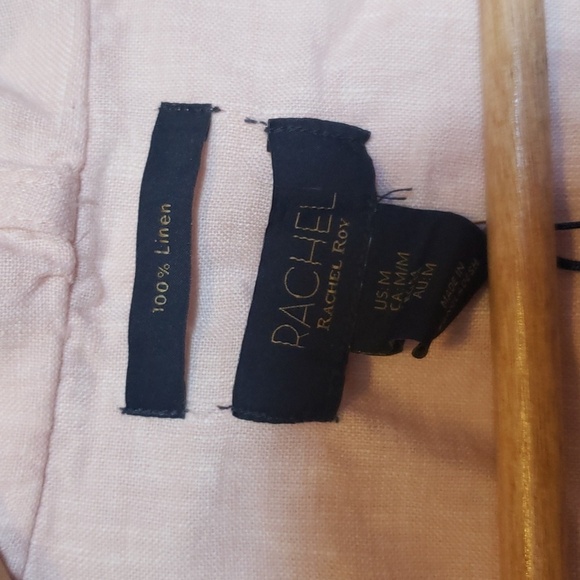 Rachel Roy 100% linen hooded Jacket - Picture 5 of 6